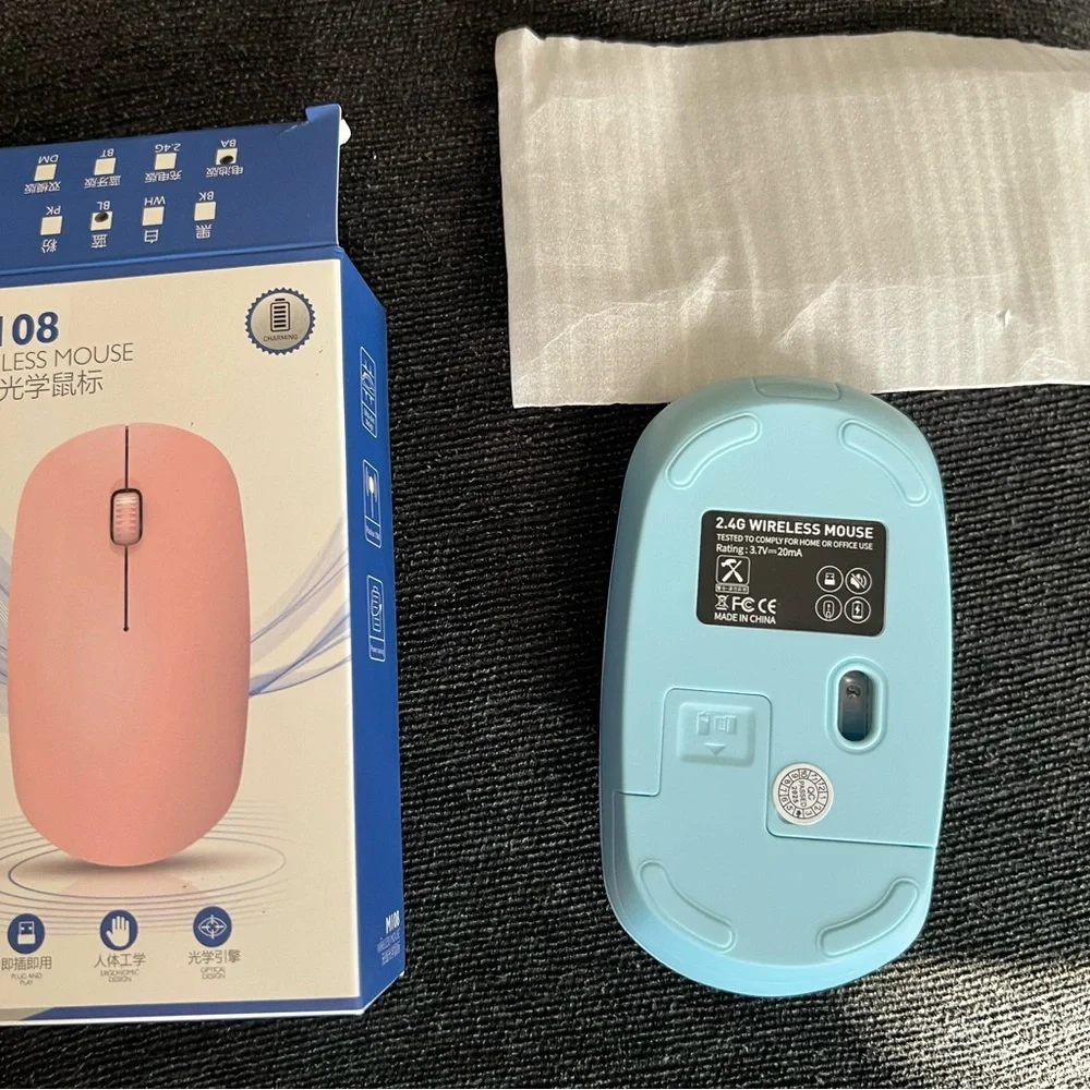 Pink Wireless Mouse